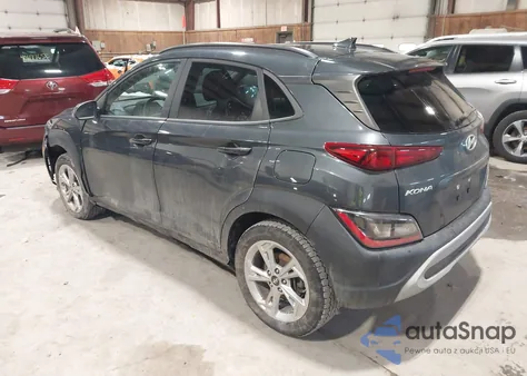 2022 Hyundai Kona Sel z USA, uszkodzony, nr VIN KM8K6CABXNU842333